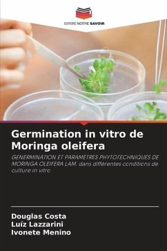 Germination in vitro de Moringa oleifera - Costa, Douglas;Lazzarini, Luíz;Menino, Ivonete