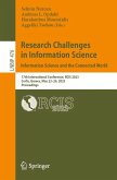 Research Challenges in Information Science: Information Science and the Connected World (eBook, PDF)