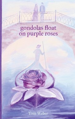 gondolas float on purple roses - Weber, Tom