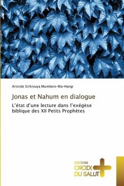 Jonas et Nahum en dialogue - Sirikivuya Mumbere-Wa-Hangi, Aristide