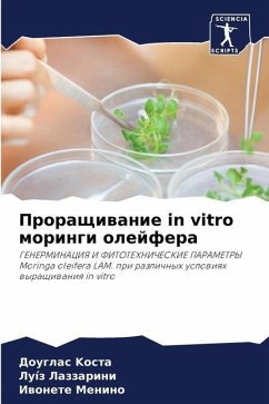 Proraschiwanie in vitro moringi olejfera - Kosta, Douglas;Lazzarini, Luíz;Menino, Iwonete