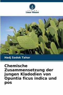 Chemische Zusammensetzung der jungen Kladodien von Opuntia ficus indica und pos - Tahar, Hadj Sadok