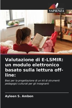 Valutazione di E-LSMIR: un modulo elettronico basato sulla lettura off-line: - Ambon, Ayleen S.