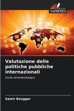 Valutazione delle politiche pubbliche internazionali - Bouggar, Samir