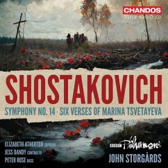 Sinfonie 14/Six Verses Of Marina Tsvetayeva - Atherton/Dandy/Storgards/Bbc Philharmonic/+