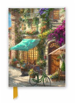 Thomas Kinkade Studios: Italian Café (Foiled Journal) - Flame Tree Publishing