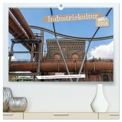 Industriekultur - Ein Tag im Landschaftspark Duisburg-Nord (hochwertiger Premium Wandkalender 2024 DIN A2 quer), Kunstdruck in Hochglanz - Braunleder, Gisela