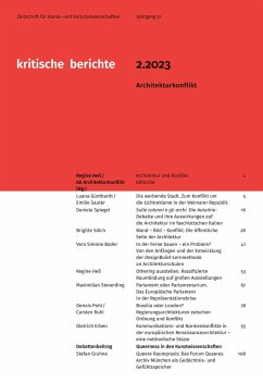 Kritische Berichte : Zeitschrift für Kunst- und Kulturwissenschaften / Jahrgang 51, Heft 2.2023