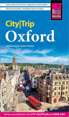 Reise Know-How CityTrip Oxford - Schulze, Dieter;Gawin, Izabella