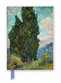 Vincent Van Gogh: Cypresses (Foiled Journal) - Flame Tree Publishing