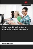 Web application for a student social network