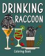 Drinking Raccoon Coloring Book - Bild 1
