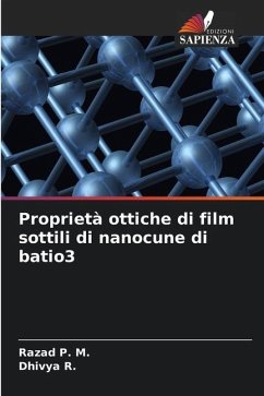 Proprietà ottiche di film sottili di nanocune di batio3 - P. M., Razad;R., Dhivya