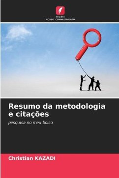 Resumo da metodologia e citações - KAZADI, Christian