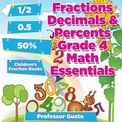Fractions Decimals & Percents Grade 4 Math Essentials: Children's Fraction Books - Gusto