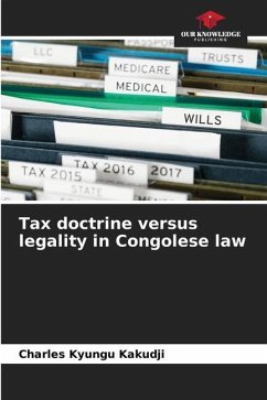 Tax doctrine versus legality in Congolese law - Kyungu Kakudji, Charles