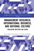 Management Research, International Business, and National Culture (eBook, PDF) Management Research, International Business, and National Culture (eBook, PDF)