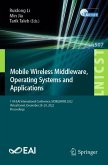Mobile Wireless Middleware, Operating Systems and Applications (eBook, PDF)