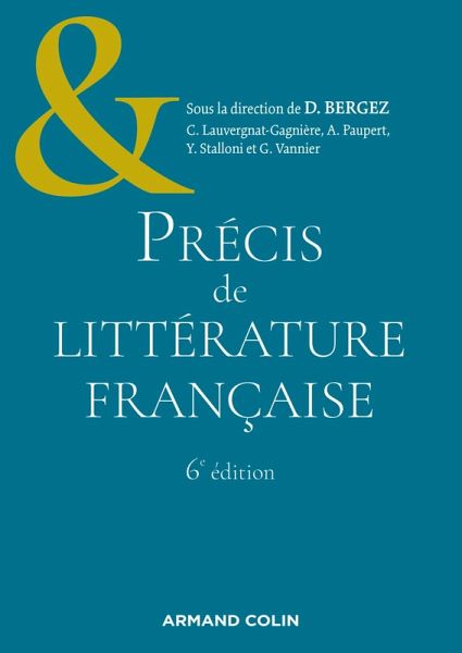 Précis de littérature française - 6e éd. (eBook, ePUB)