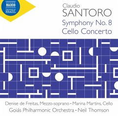 Sinfonie 8 Und Cellokonzert - Freitas/Martins/Thomson/Goias Philharmonic Orch.