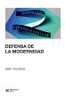 Defensa de la modernidad (eBook, ePUB) - Bild 1