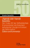 Agenda oder Hanndt Buechlin (eBook, PDF)