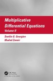 Multiplicative Differential Equations (eBook, PDF)