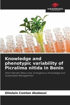 Knowledge and phenotypic variability of Picralima nitida in Benin - Akabassi, Ghislain Comlan