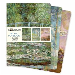 Claude Monet Set of 3 Standard Notebooks - Flame Tree Publishing