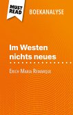 Im Westen nichts neues van Erich Maria Remarque (Boekanalyse) (eBook, ePUB)