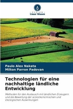Technologien für eine nachhaltige ländliche Entwicklung - Nakata, Paulo Alex;Padovan, Milton Parron