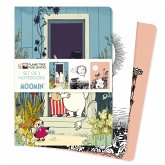 Dreier Set DIN-A5-Format-Notizbücher: Mumin - Moomin