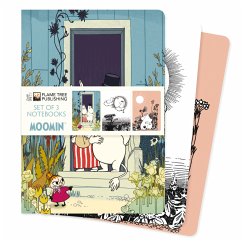 Dreier Set DIN-A5-Format-Notizbücher: Mumin - Moomin - Flame Tree Publishing