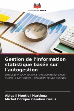 Gestion de l'information statistique basée sur l'autogestion - Montiel Martínez, Abigail;Gamboa Graus, Michel Enrique