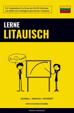 Lerne Litauisch - Schnell / Einfach / Effizient - Pinhok Languages