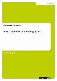 Basic Concepts in Sociolinguistics - Hamzaoui, Chahrazed