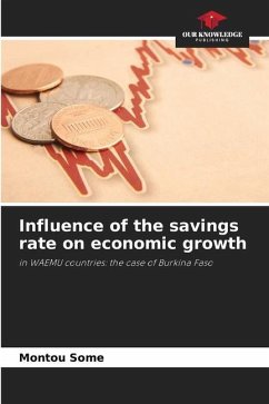 Influence of the savings rate on economic growth - Somé, Montou