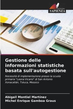 Gestione delle informazioni statistiche basata sull'autogestione - Montiel Martínez, Abigail;Gamboa Graus, Michel Enrique