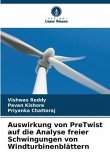 Auswirkung von PreTwist auf die Analyse freier Schwingungen von Windturbinenblättern