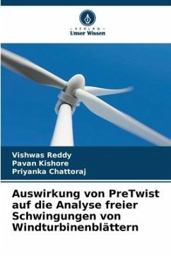 Auswirkung von PreTwist auf die Analyse freier Schwingungen von Windturbinenblättern - Reddy, Vishwas;Kishore, Pavan;Chattoraj, Priyanka