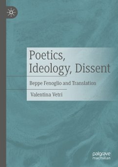 Poetics, Ideology, Dissent (eBook, PDF) - Vetri, Valentina