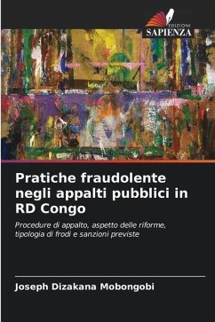 Pratiche fraudolente negli appalti pubblici in RD Congo - Dizakana Mobongobi, Joseph
