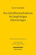 Das Schriftformerfordernis bei... - Bild 1