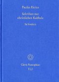 Paulus Ricius: Schriften zur christlichen Kabbala. Band 1: Sal foederis (1507/1511/1514/1541) (eBook, PDF)