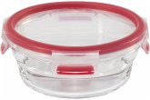 Emsa Clip&Close Glass Vorratsdose 550 ml Glas Rot