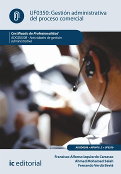 Gestión administrativa del proceso comercial. ADGD0308 (eBook, ePUB) - Izquierdo Carrasco, Francisco Alfonso; Mohamed Salah, Ahmed; Verdú Beviá, Fernando