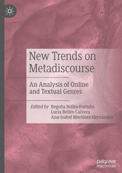 New Trends on Metadiscourse