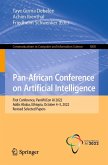 Pan-African Conference on Artificial Intelligence (eBook, PDF)