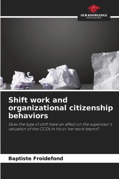 Shift work and organizational citizenship behaviors - Froidefond, Baptiste