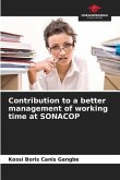 Contribution to a better management of working time at SONACOP